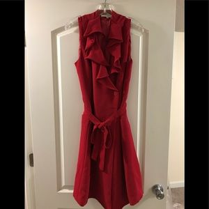 Red Valentines Day Dinner Dress